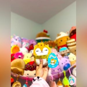 NWT SQUISHMALLOW  🍂🐿️ 5” ERIN FALL HARVEST SQUAD SQUIRREL